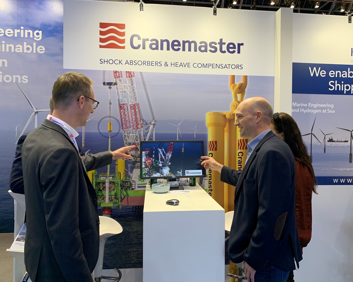 Cranemaster attending the WindEurope conference in Copenhagen 23-25 November 2021
